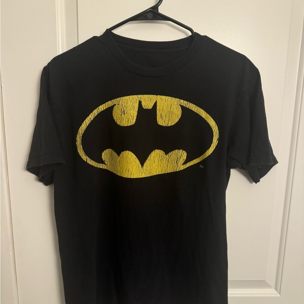 Batman Black and Yellow Short Sleeve Tee